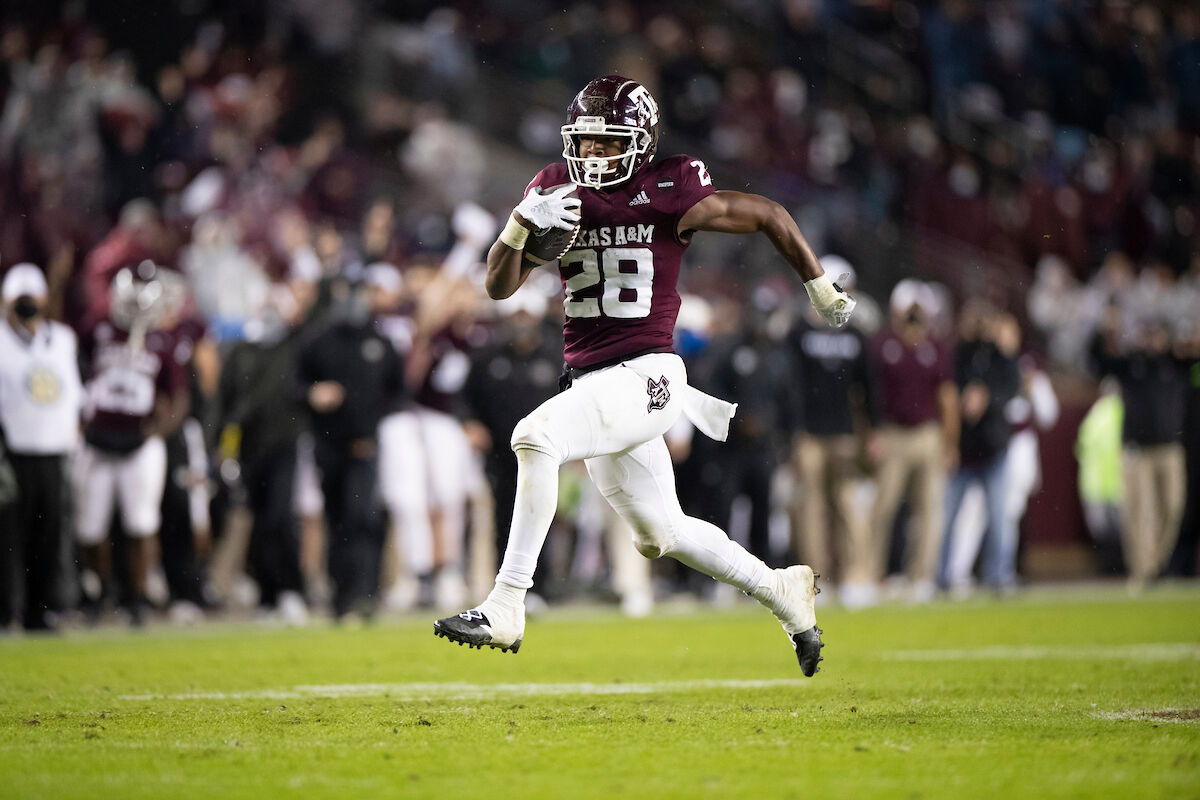 COLLEGE STATION, TX - 20201128 - Texas A&M Aggies Football vs. LSU Tigers